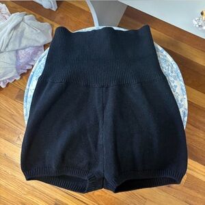 Brandy Melville Black Knit Women’s Shorts